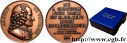 GALERIE MÉTALLIQUE DES GRANDS HOMMES FRANÇAIS Médaille, François-Marie Arouet dit Voltaire, refrappe