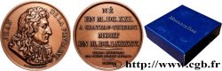 METALLIC GALLERY OF THE GREAT MEN FRENCH Médaille, Jean de la Fontaine, refrappe