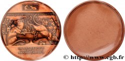 LITTÉRATURE : ÉCRIVAINS/ÉCRIVAINES - POÈTES Médaille, Le rat de ville et le rat des champs, refrappe