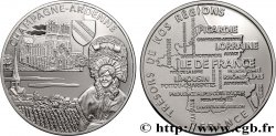 V REPUBLIC Médaille, Champagne-Ardenne Proof set
