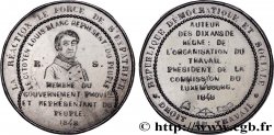 DEUXIÈME RÉPUBLIQUE Médaille, Journées de février, Citoyen