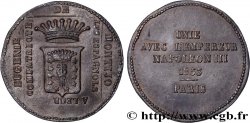 SECOND EMPIRE Médaille, Mariage de Napoléon III et Eugénie
