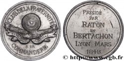 SECOND REPUBLIC Médaille, Club de la fraternité