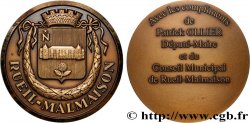 CONSEIL GÉNÉRAL, DÉPARTEMENTAL OU MUNICIPAL - CONSEILLERS Médaille, Avec les compliments du Conseil municipal