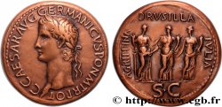 CALIGULA Médaille, Reproduction du Padouan (FAUX SESTERCE) de Caligula, n°128