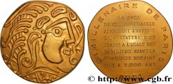 V REPUBLIC Médaille, Statère d’or des Parisii, Bimillénaire de Paris