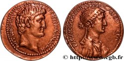 CLEOPATRA VII and MARK ANTONY Médaille, Reproduction d’un Tétradrachme syro-phénicien, n°30