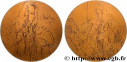 ARTISTES : GRAVEURS, PEINTRES, SCULPTEURS Médaille, Hommage à Watteau