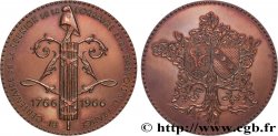 V REPUBLIC Médaille, Bicentenaire de la réunion de la Lorraine et du Barrois