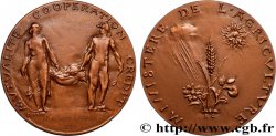 CINQUIÈME RÉPUBLIQUE Médaille, Mutualité coopération et crédit