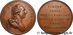 LOUIS XVI Médaille, Pose de la première pierre de l’église de Port-Marly