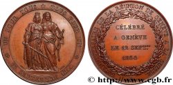 SUISSE Médaille, Rattachement de Genève à la Suisse