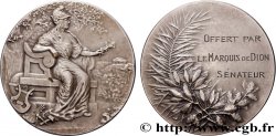 TROISIÈME RÉPUBLIQUE Médaille, Offerte par le Marquis Jules Philippe Félix Albert de Dion