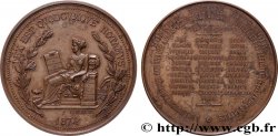 III REPUBLIC Médaille, Témoignage d’estime, dévouement et affection au notaire honoraire F. Mouchet