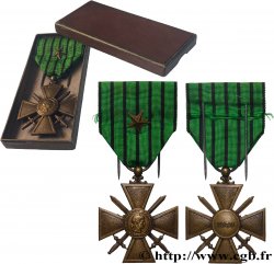 ETAT FRANÇAIS Croix de guerre, 1939, Ruban du Modèle de Vichy AU