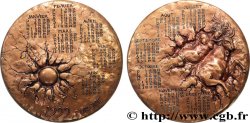 CINQUIÈME RÉPUBLIQUE Médaille calendrier, Europe