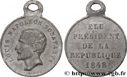 DEUXIÈME RÉPUBLIQUE Médaillette, Élection du président Louis Napoléon Bonaparte