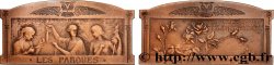 ART, PAINTING AND SCULPTURE Plaque, Les Parques