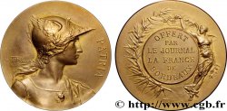 III REPUBLIC Médaille PATRIA, Offert par le Journal La France