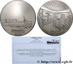 V REPUBLIC Médaille, Paquebot Paris