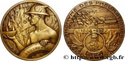 TROISIÈME RÉPUBLIQUE Médaille, John Boyd Dunlop, Société anonyme des pneumatiques, Inauguration des usines