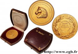 TROISIÈME RÉPUBLIQUE Médaille, Souvenir offert par le Matin, Épreuve de fond pour reconnaissances de cavalerie