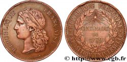 TROISIÈME RÉPUBLIQUE Médaille, Centenaire de 1789