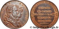 SPANIEN - KÖNIGREICH SPANIEN - KARL IV. Médaille, Union Augusta