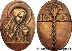 III REPUBLIC Médaille, Première Communion (filles)