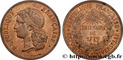 TROISIÈME RÉPUBLIQUE Médaille, Centenaire de 1789