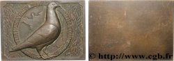 III REPUBLIC Plaque, Société colombophiles
