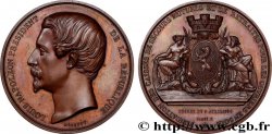 SECOND REPUBLIC Médaille, Fondation des caisses de Secours mutuels et retraite pour les ouvriers en soie