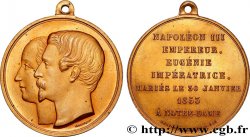 LOVE AND MARRIAGE Médaille, Mariage de Napoléon III et d’Eugénie