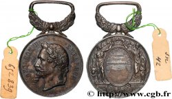 SECOND EMPIRE Médaille, Actes de dévouement