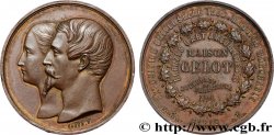 SECOND EMPIRE Médaille, Maisons Gelot