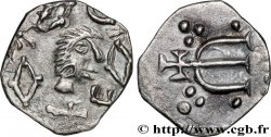 POITOU - METALVS VICVS - MELLE (Deux-Sèvres) Denier à l’M croisetée