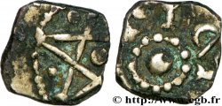 MEROVINGIAN COINS - TOURAINE - indeterminate MINT Denier au pentalpha
