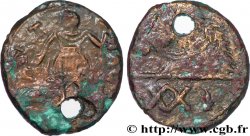 AFRIQUE - VANDALES - Monnayage semi-autonome de Carthage Bronze ou 21 nummi, au buste de cheval