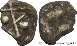 MEROVINGIAN COINS - TOURAINE - Unspecified MINT Obole bractéate au pentalpha, fragmentaire