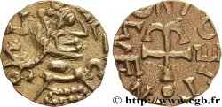 MEROVINGIAN COINAGE - SENLIS (SILVANECTIS) - Oise Triens à la croix ancrée