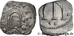 POITOU - METALUS VICUS - MELLE (Deux-Sevres) Denier à l’E croiseté et aux pseudo-légendes
