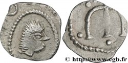 MONEDAS DE LOS MEROVINGIOS - POITOU - METALVS VICVS - Melle ? (Deux-Sevres) Denier