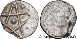 MEROVINGIAN COINS - TOURAINE - indeterminate MINT Obole bractéate au pentalpha