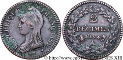 2 décimes Dupré 1796 Paris F.145/1