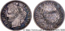 20 centimes Cérès, IIe République 1850 Paris F.146/2