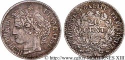 20 centimes Cérès, IIe République 1850 Paris F.146/2