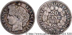 20 centimes Cérès, IIe République 1850 Paris F.146/2