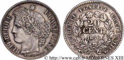 20 centimes Cérès, IIe République 1850 Paris F.146/3