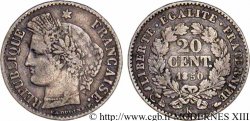 20 centimes Cérès, IIe République 1850 Bordeaux F.146/5
