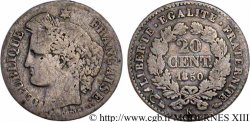 20 centimes Cérès, IIe République 1850 Bordeaux F.146/5
